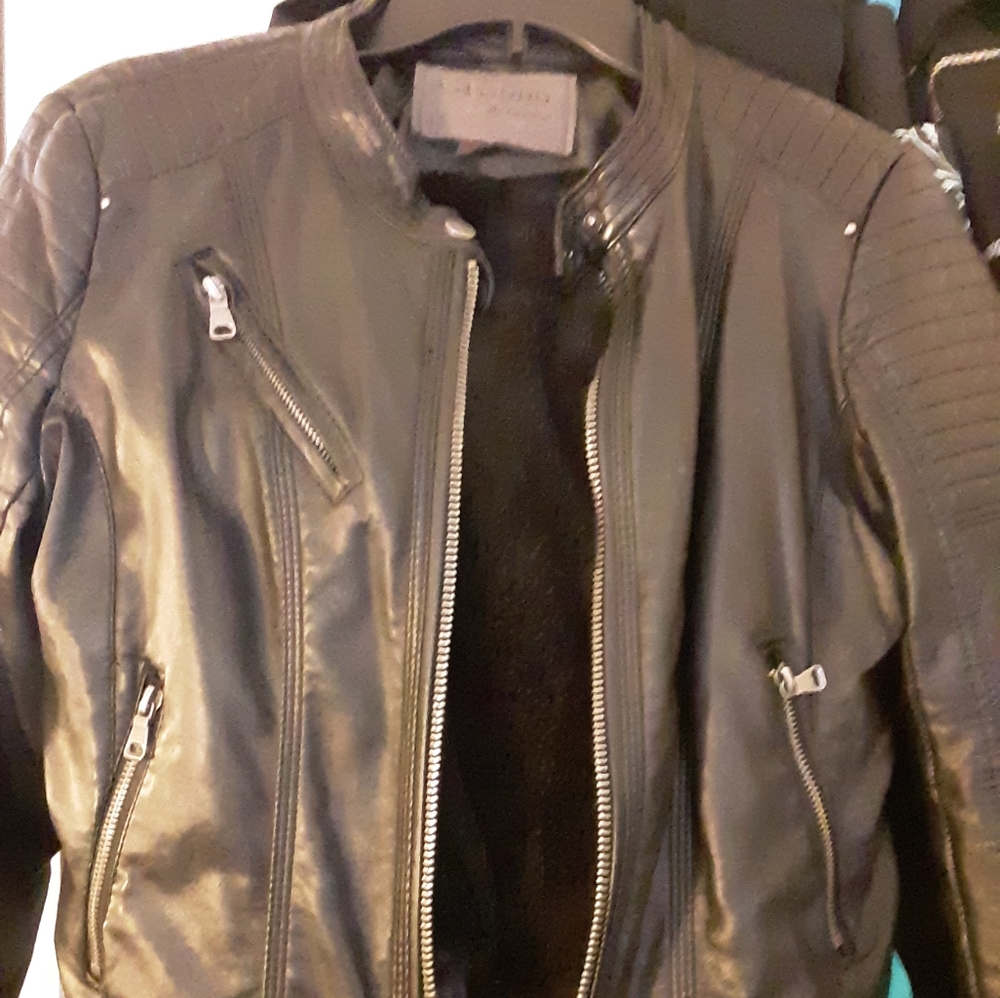 Ci Sono leather jacket